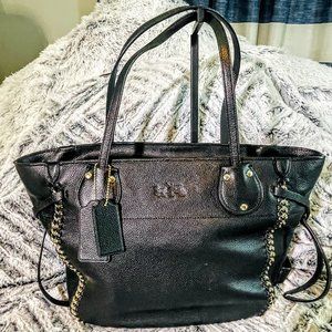 NWOT - COACH TATUM TOTE IN WHIPLASH LEATHER (F34398)